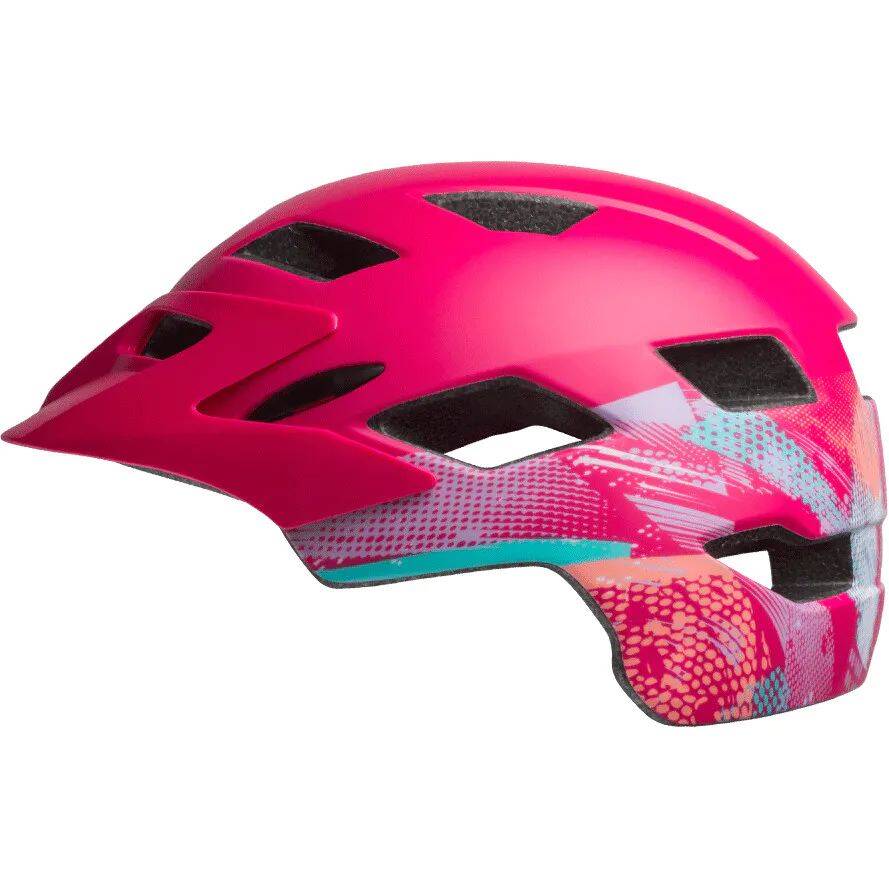 Bell Sidetrack Child Helmet - Gnarly Matte Berry