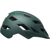 Bell Sidetrack Youth Helmet - Matte Dark Green/Orange