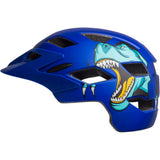Bell Sidetrack Youth T-Rex Helmet - Matte Blue