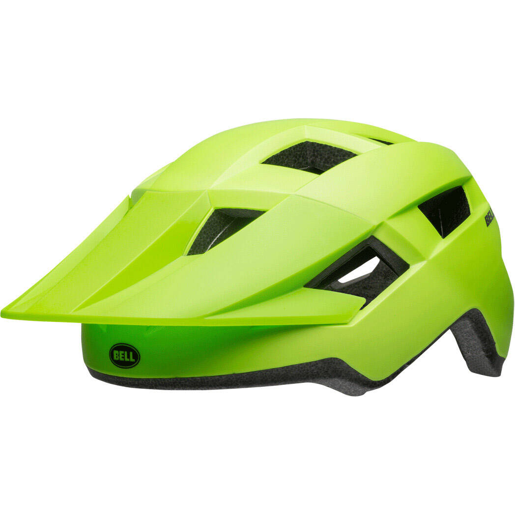 Bell Spark Youth Helmet - Matte Bright Green/Black