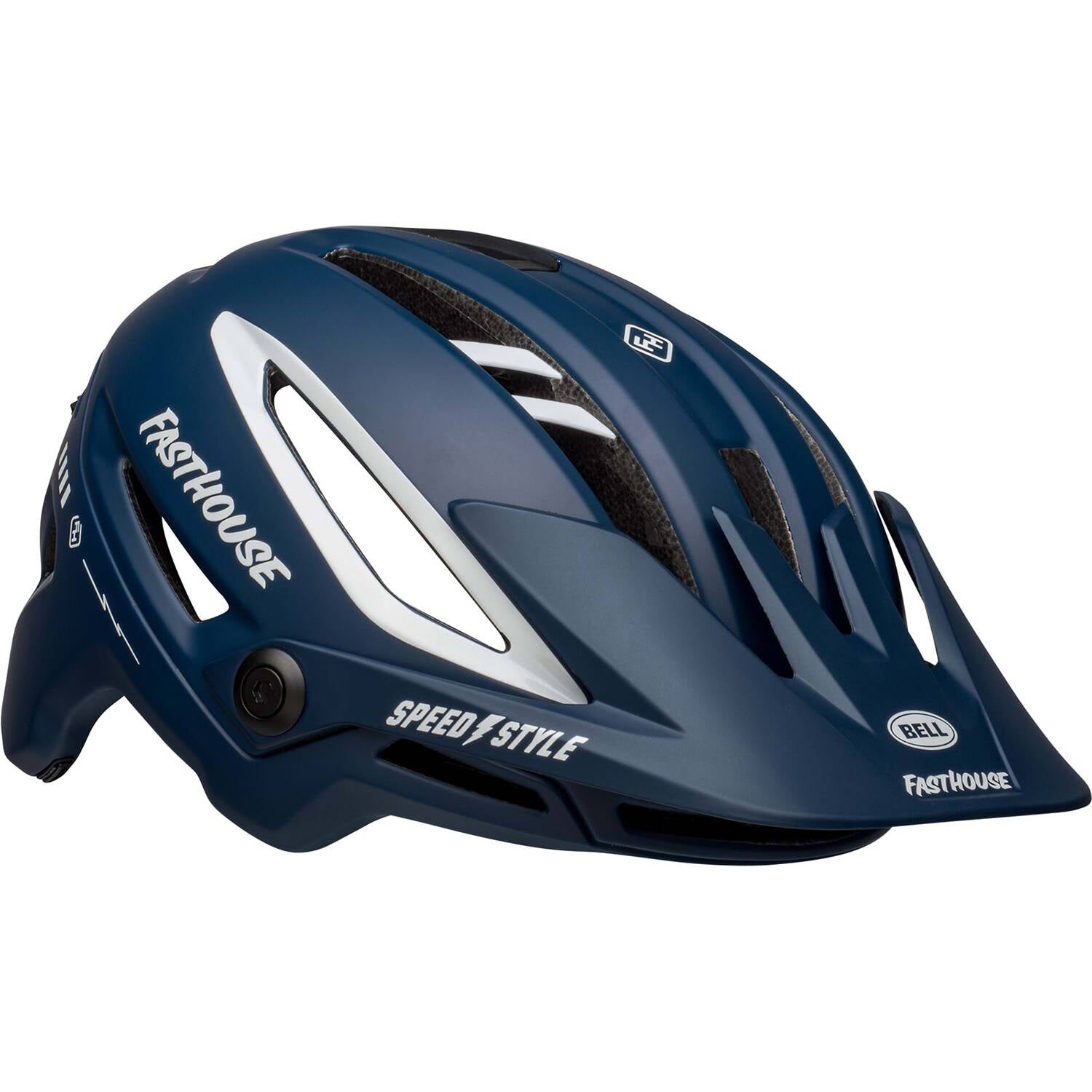 Bell Sixer MIPS Helmet - Matte Gloss/Blue/White/Fasthouse