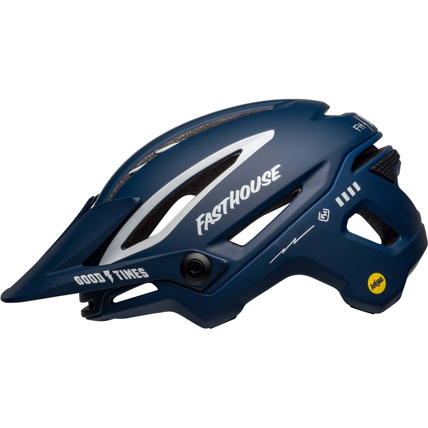 Bell Sixer MIPS Helmet - Matte Gloss/Blue/White/Fasthouse
