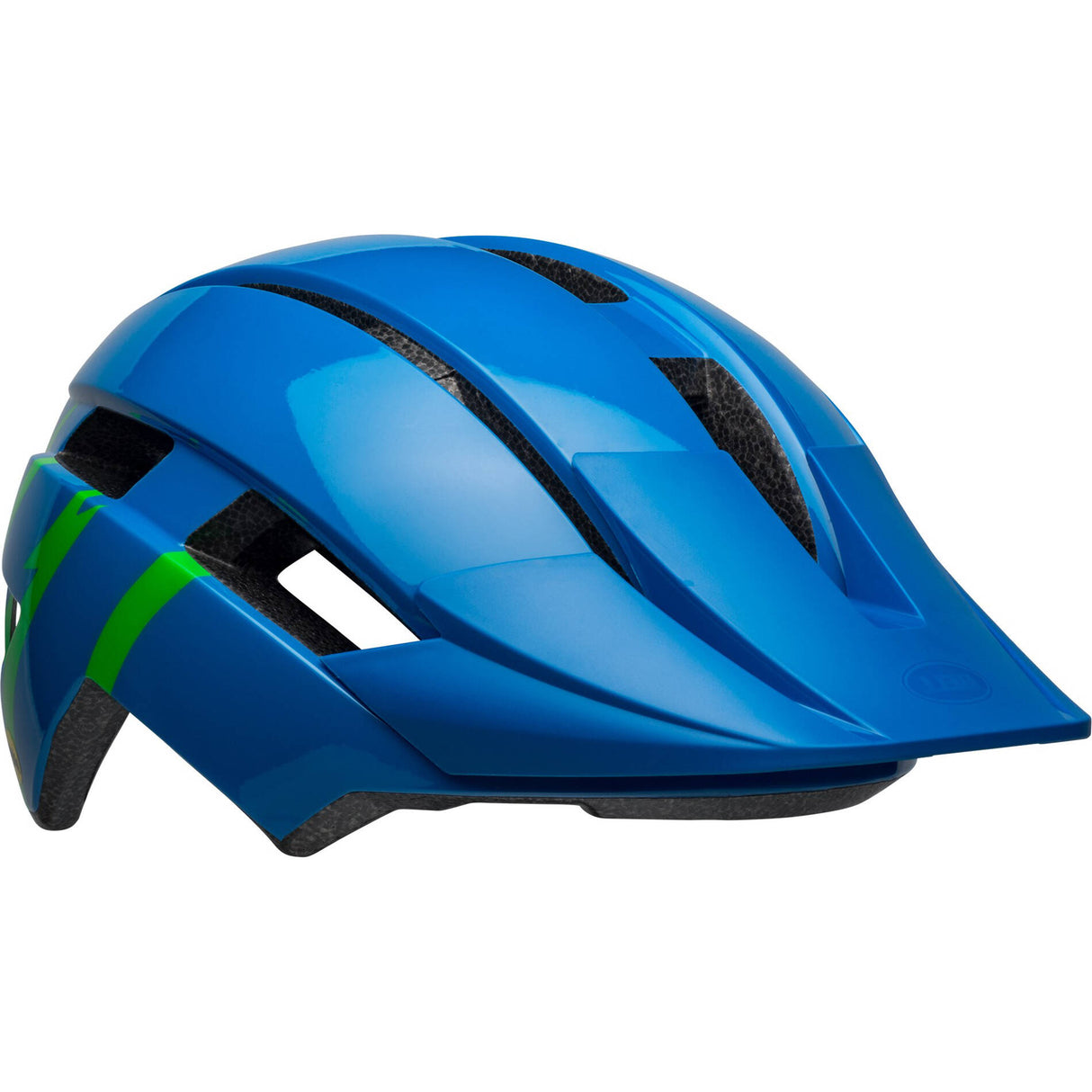 Bell Sidetrack II Child Helmet - Blue/Green