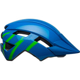 Bell Sidetrack II Child Helmet - Blue/Green
