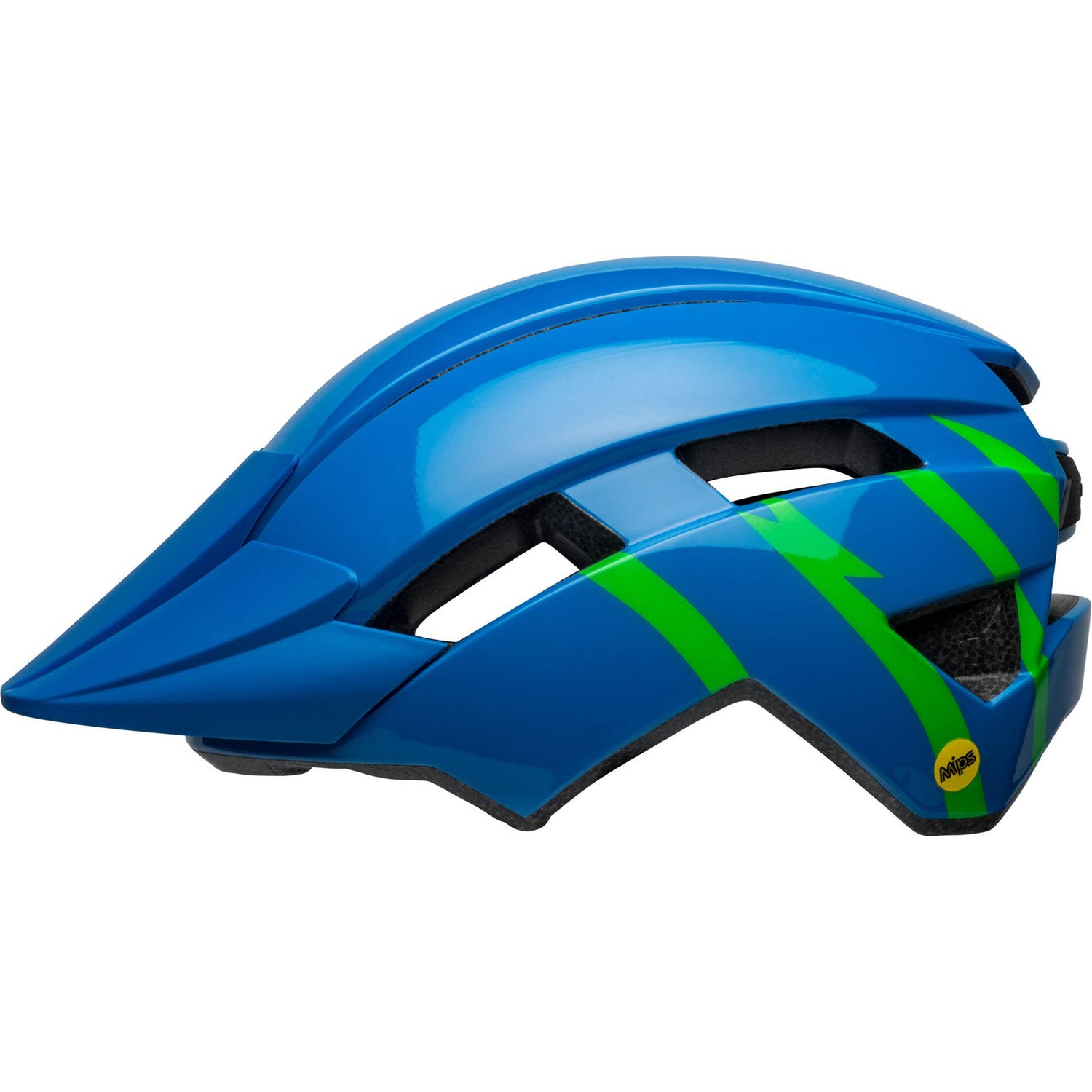 Bell Sidetrack II Child Helmet - Blue/Green