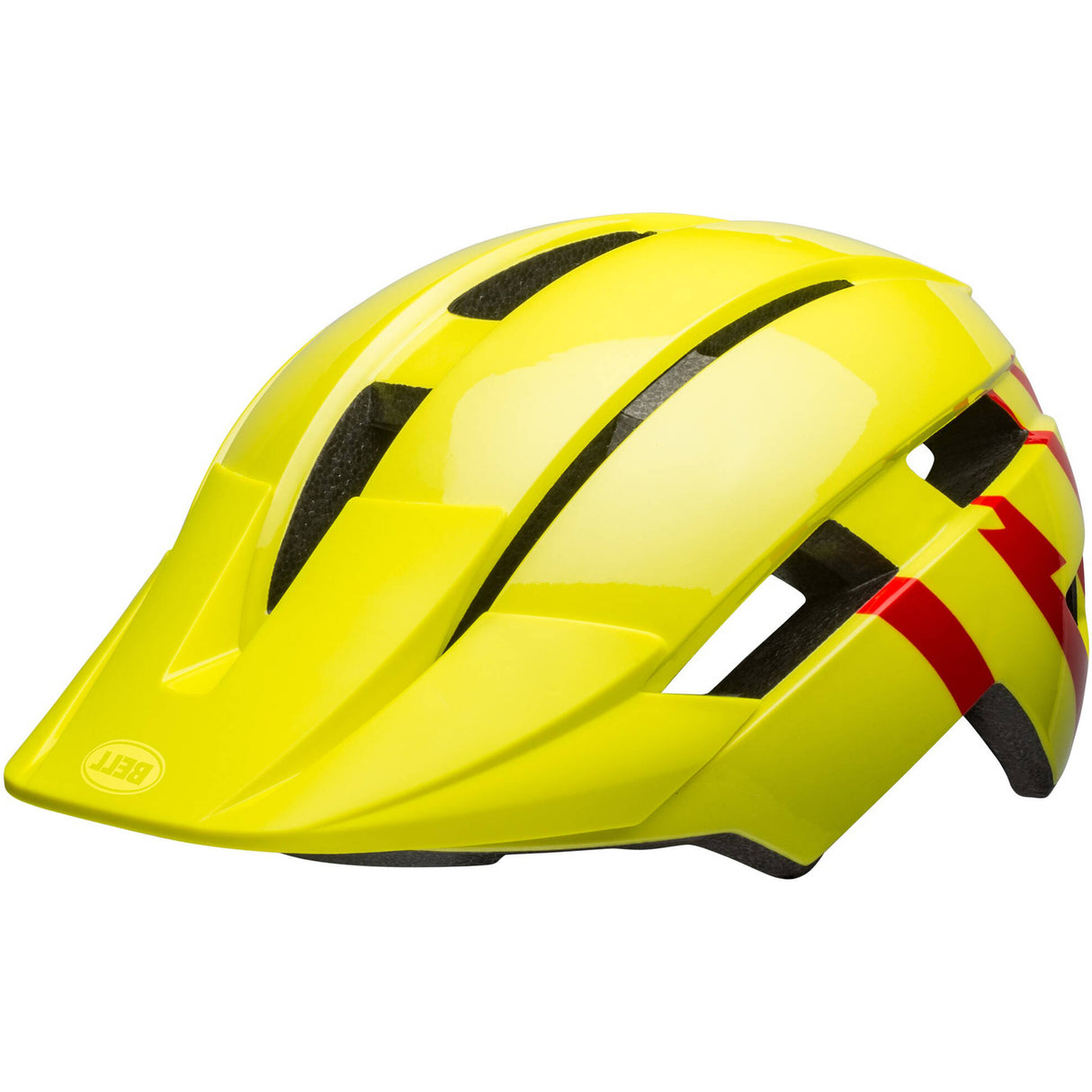 Bell Sidetrack II Helmet - Hi-Viz/Red