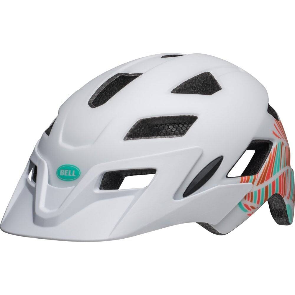 Bell Sidetrack Youth Helmet - Matte White