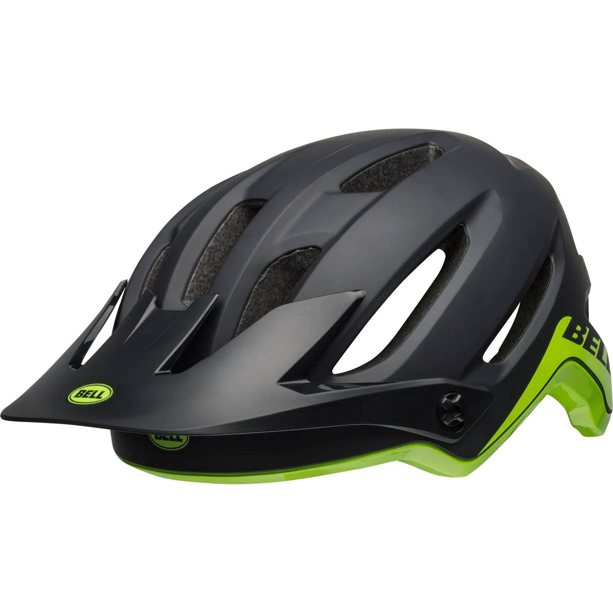 Bell 4Forty MIPS 2019 Helmet - Cliffhanger Matte Gloss Black/Green