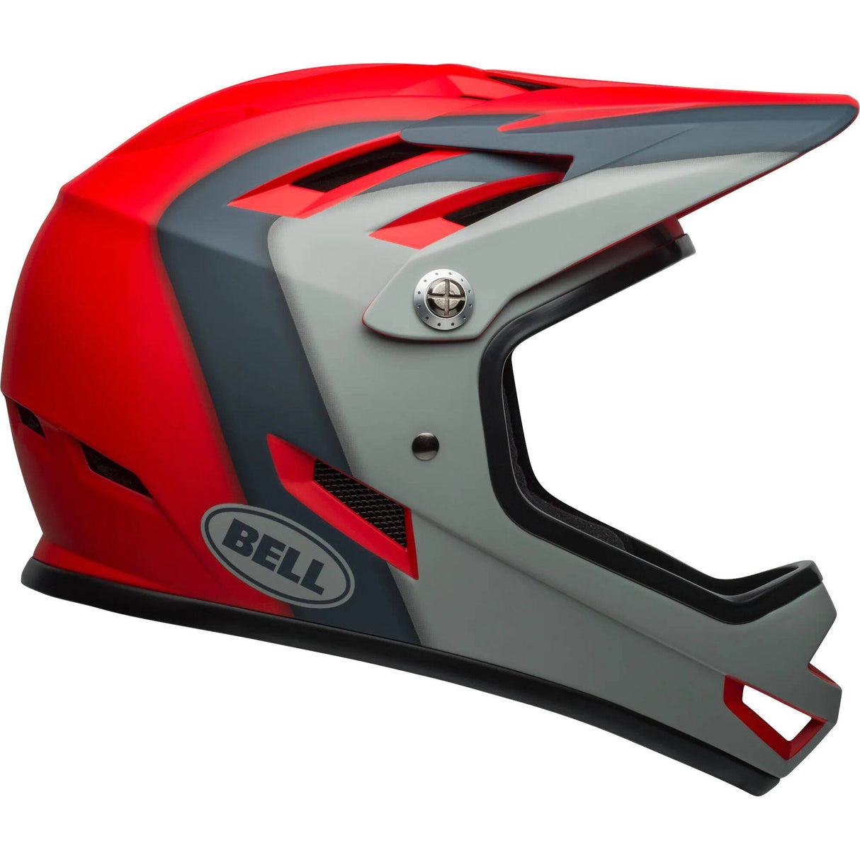 Bell Sanction 2019 Helmet - Presences Matte Crimson/Slate/Gray