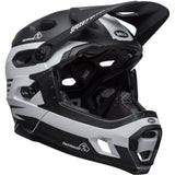 Bell Super DH MIPS 2019 Full Face Helmet - Fasthouse Stripes MatteBlack/White