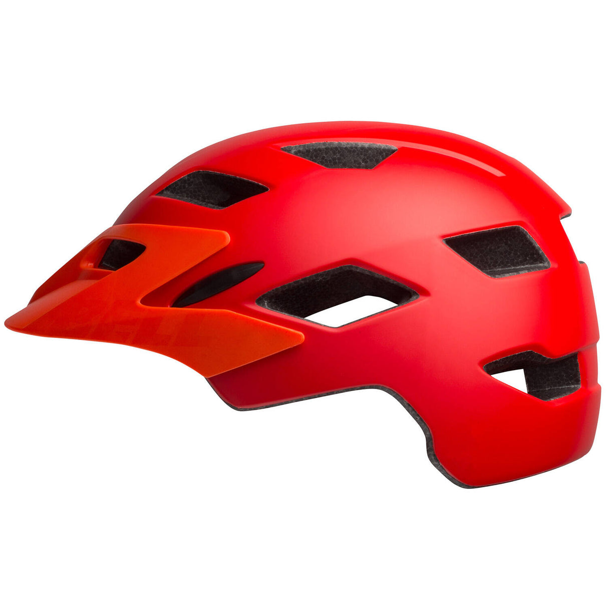 Bell Sidetrack 2019 Youth Helmet - Matt Red/Orange