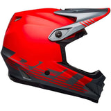 Bell Full-9 Fusion MIPS Full Face Helmet - Louver Matte Grey/Red