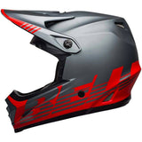 Bell Full-9 Fusion MIPS Full Face Helmet - Louver Matte Grey/Red