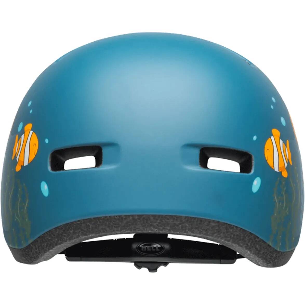 Bell Lil Ripper Child Helmet - Clown Fish Matte Grey-Blue