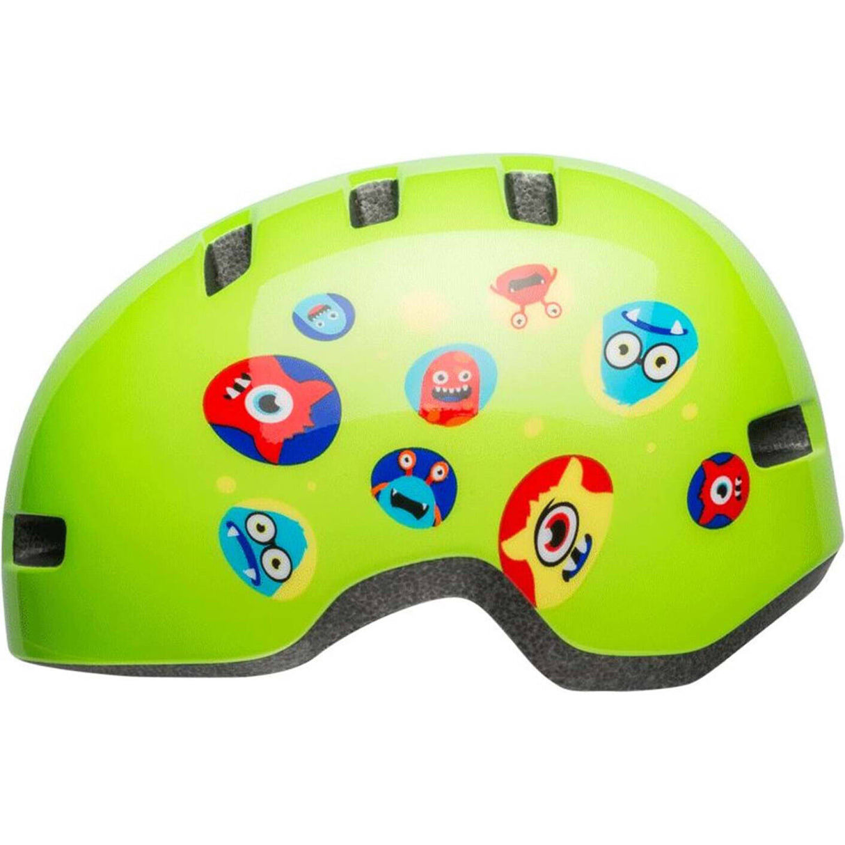 Bell Lil Ripper Toddler Helmet - Monsters Gloss Green
