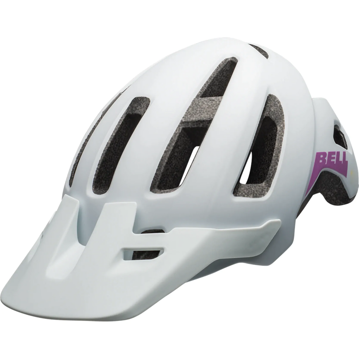 Bell Nomad Junior Helmet - Matte White/Purple