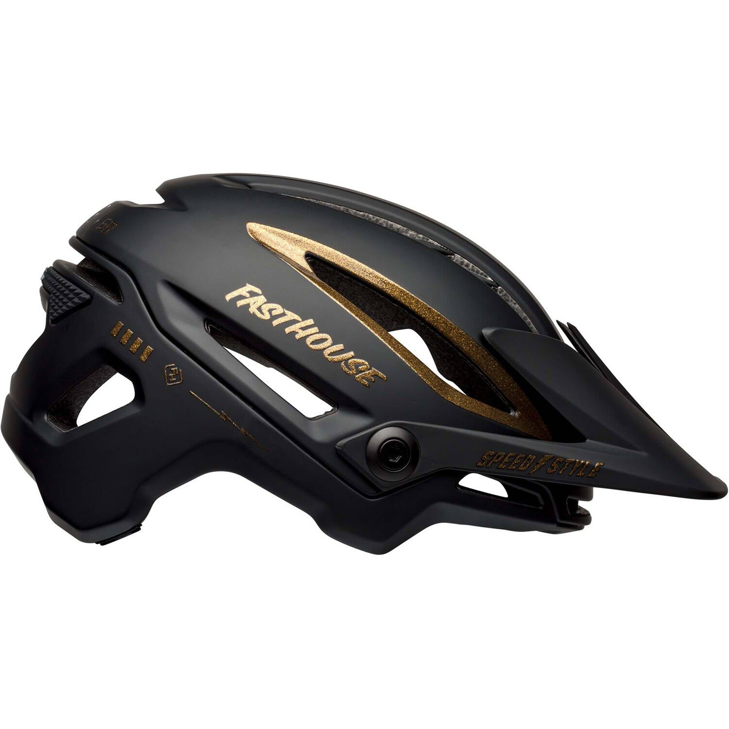 Bell Sixer MIPS MTB Helmet - Fasthouse Matte/Gloss Black/Gold