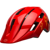 Bell Sidetrack II Youth Helmet - Red Bolts