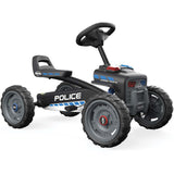 BERG Buzzy Police Ride On Pedal Kart - Black