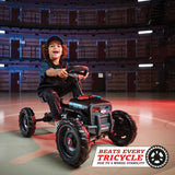 BERG Buzzy Police Ride On Pedal Kart - Black