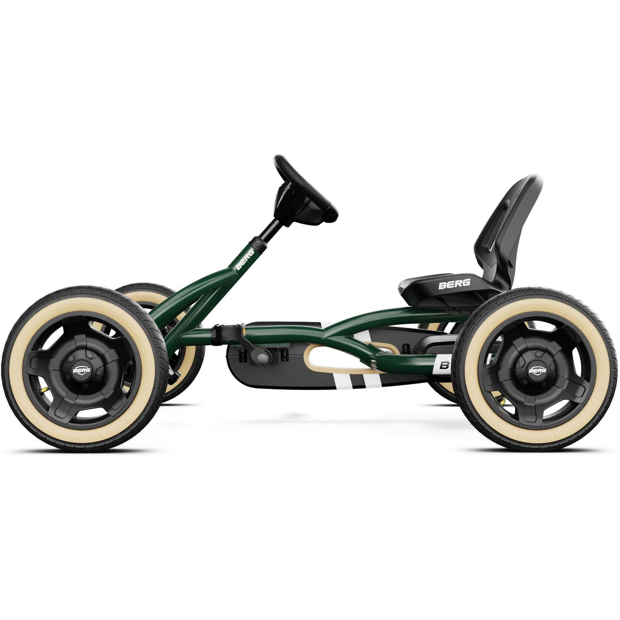 BERG Buddy Ride On Pedal Kart - Retro Green