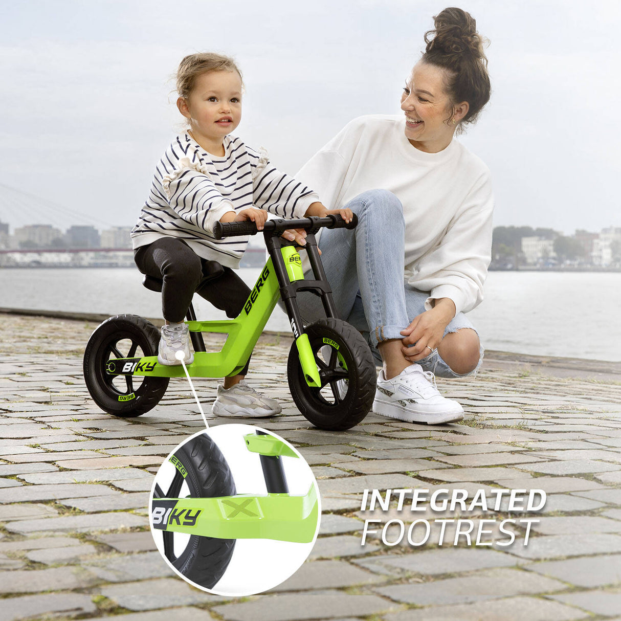 BERG Biky Mini Balance Bike - Green