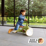 BERG Go2 Ride On Pedal Kart - Retro Green