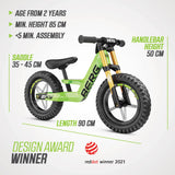BERG Biky Cross Balance Bike - Green