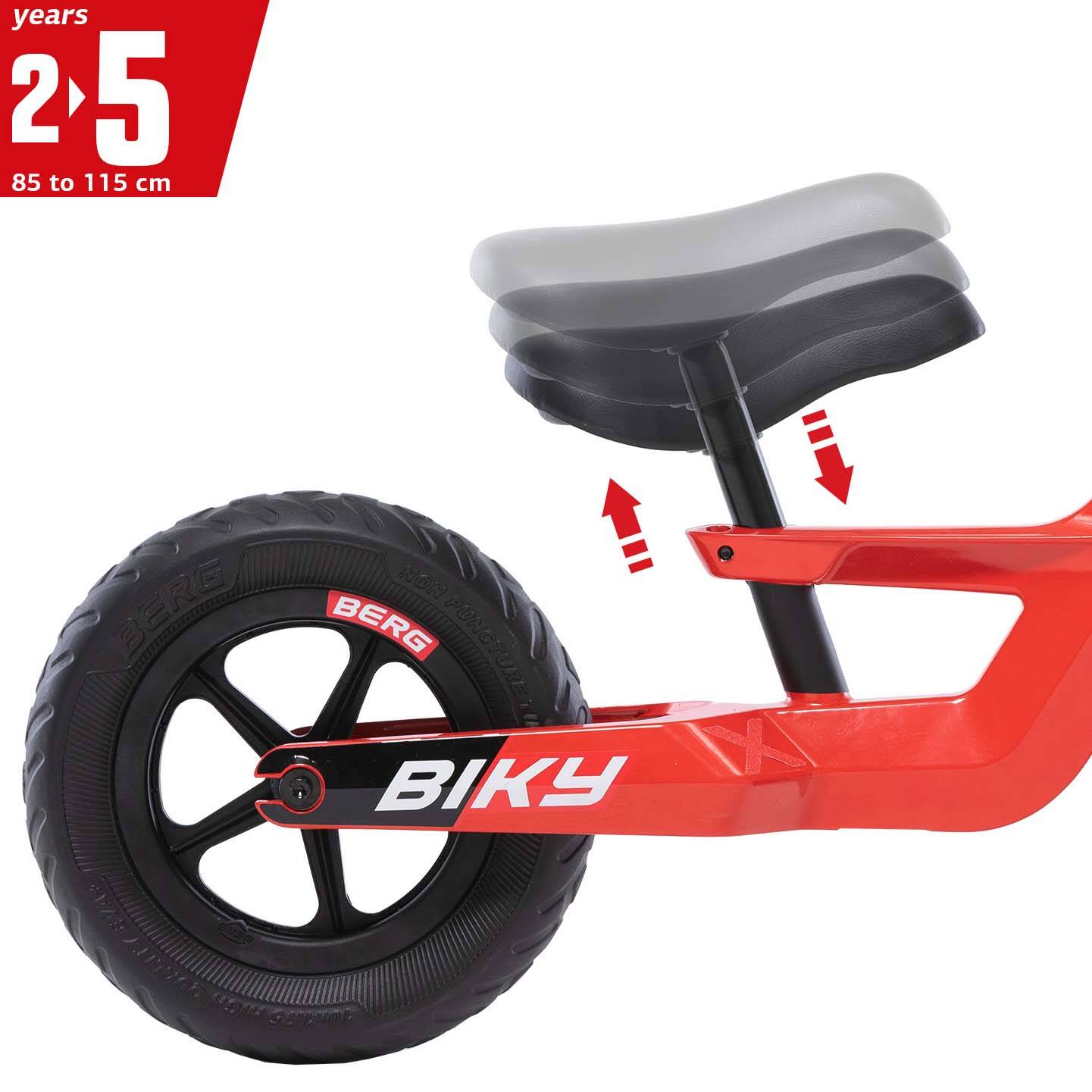 BERG Biky Mini Balance Bike - Red