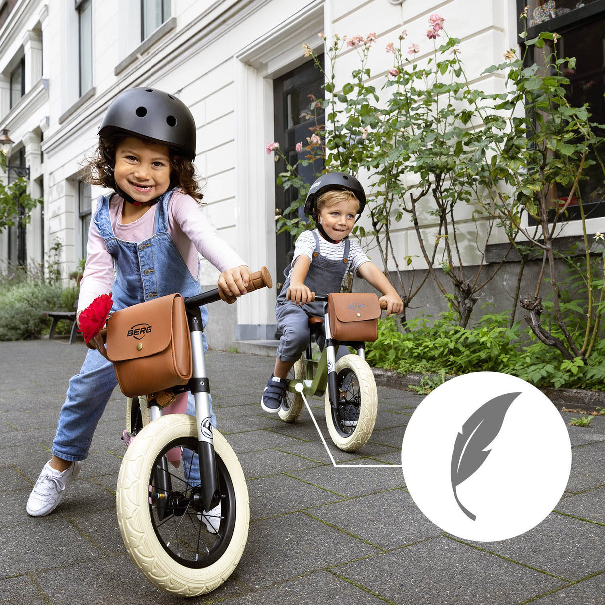 BERG Biky Retro Balance Bike - Pink