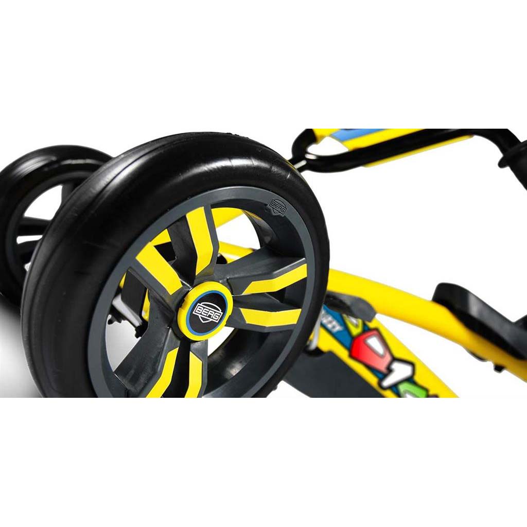 BERG Buzzy Ride On Pedal Kart - Yellow