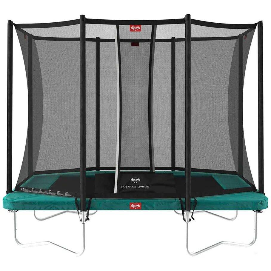 BERG Ultim Favorit Regular 280 Green Trampoline + Safety Net Comfort