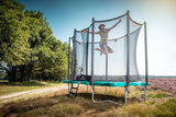 BERG Ultim Favorit Regular 280 Green Trampoline + Safety Net Comfort