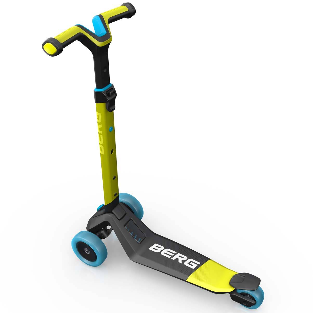 BERG Nexo Foldable 3 Wheeled Scooter - Lime