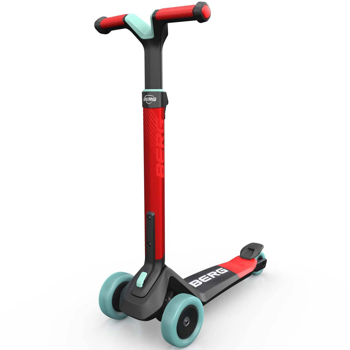 BERG Nexo Foldable 3 Wheeled Scooter - Red