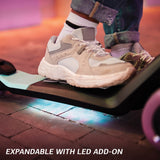BERG Nexo Foldable Lights LED-Deck 3 Wheeled Scooter - Mint