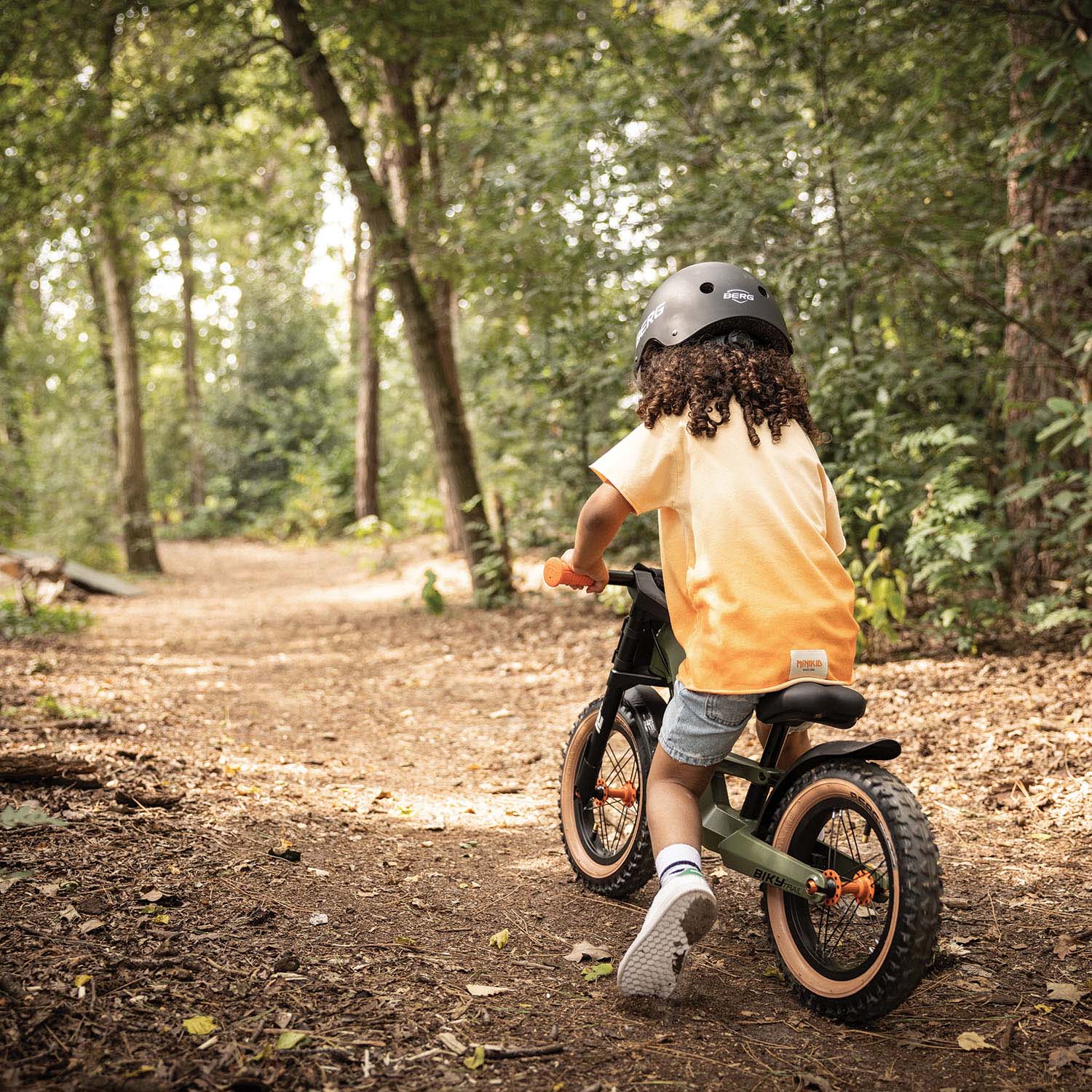 BERG Biky Trail Handbrake Balance Bike - Green