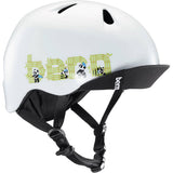 Bern Nino Panda Kids Helmet - White, Small