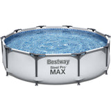 Bestway 10' x 30" Steel Frame Pro Pool Set