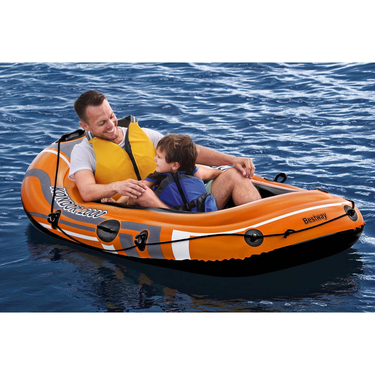 Bestway 74" Kondor 2000 Inflatable Boat