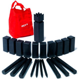 BEX Kubb Original Outdoor Game - Black