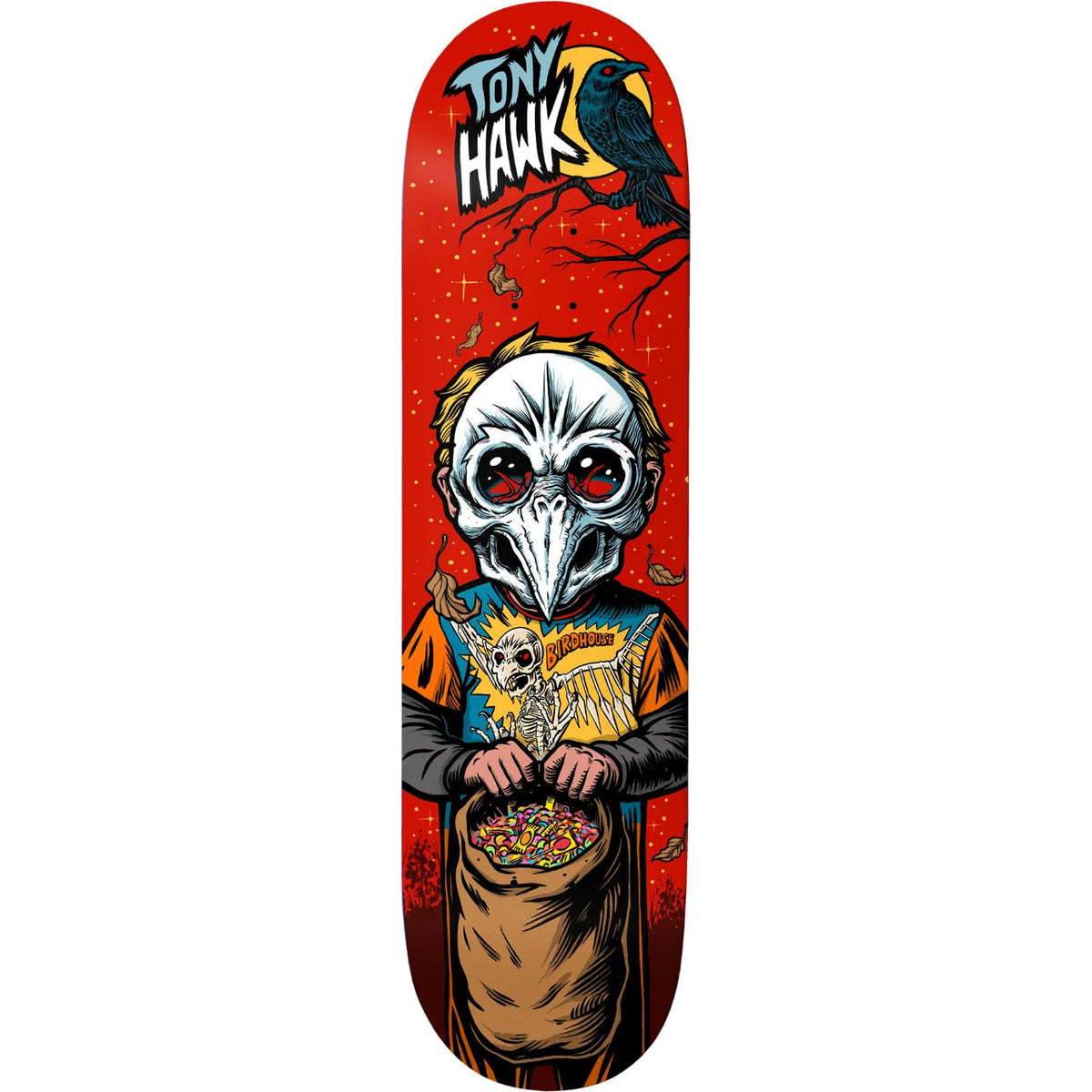 Birdhouse Hallows Eve Skateboard Deck - Hawk 8.125"