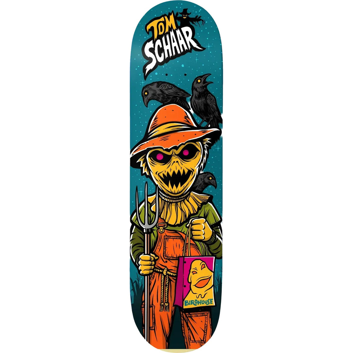 Birdhouse Hallows Eve Skateboard Deck - Schaar 8.375"