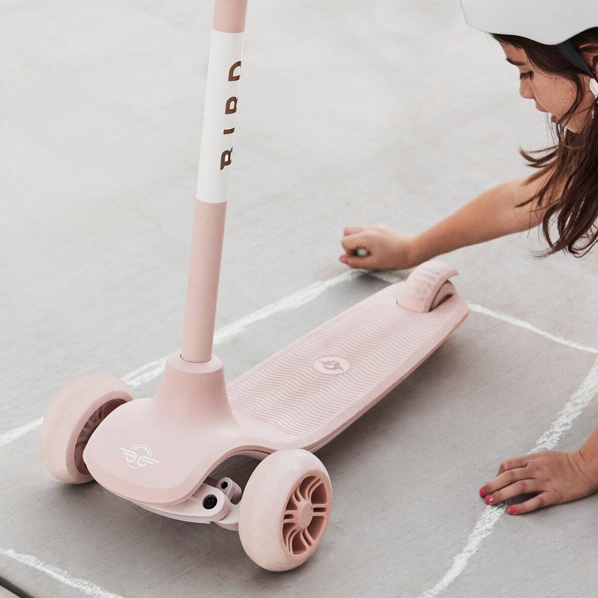 BIRD Birdie 3 Wheeled Scooter - Electric Rose