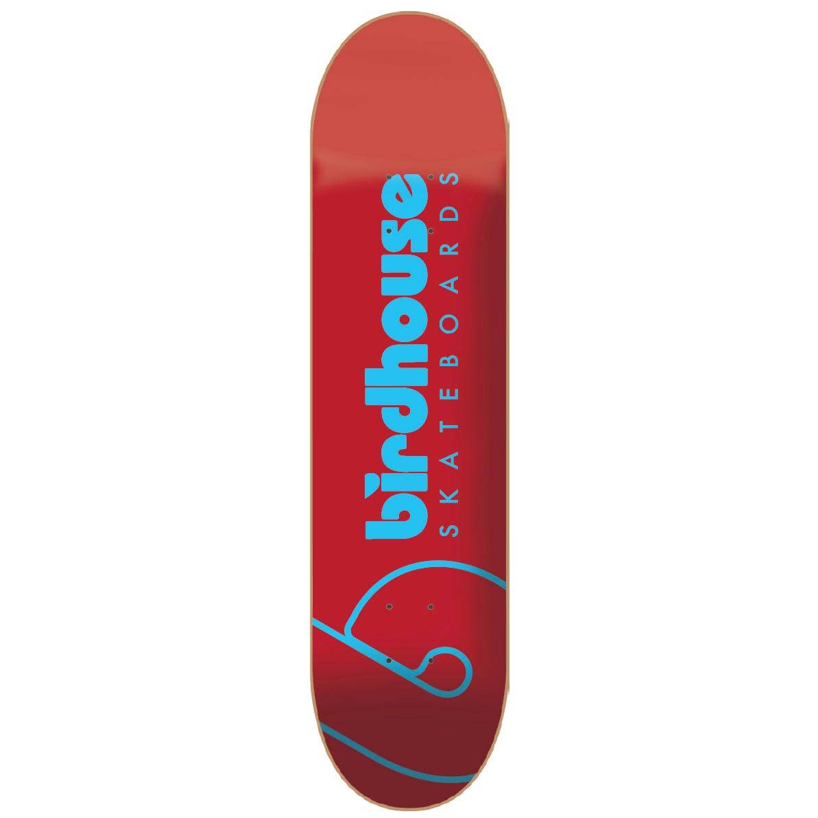 Birdhouse Team Logo Skateboard Deck - Red 7.75''