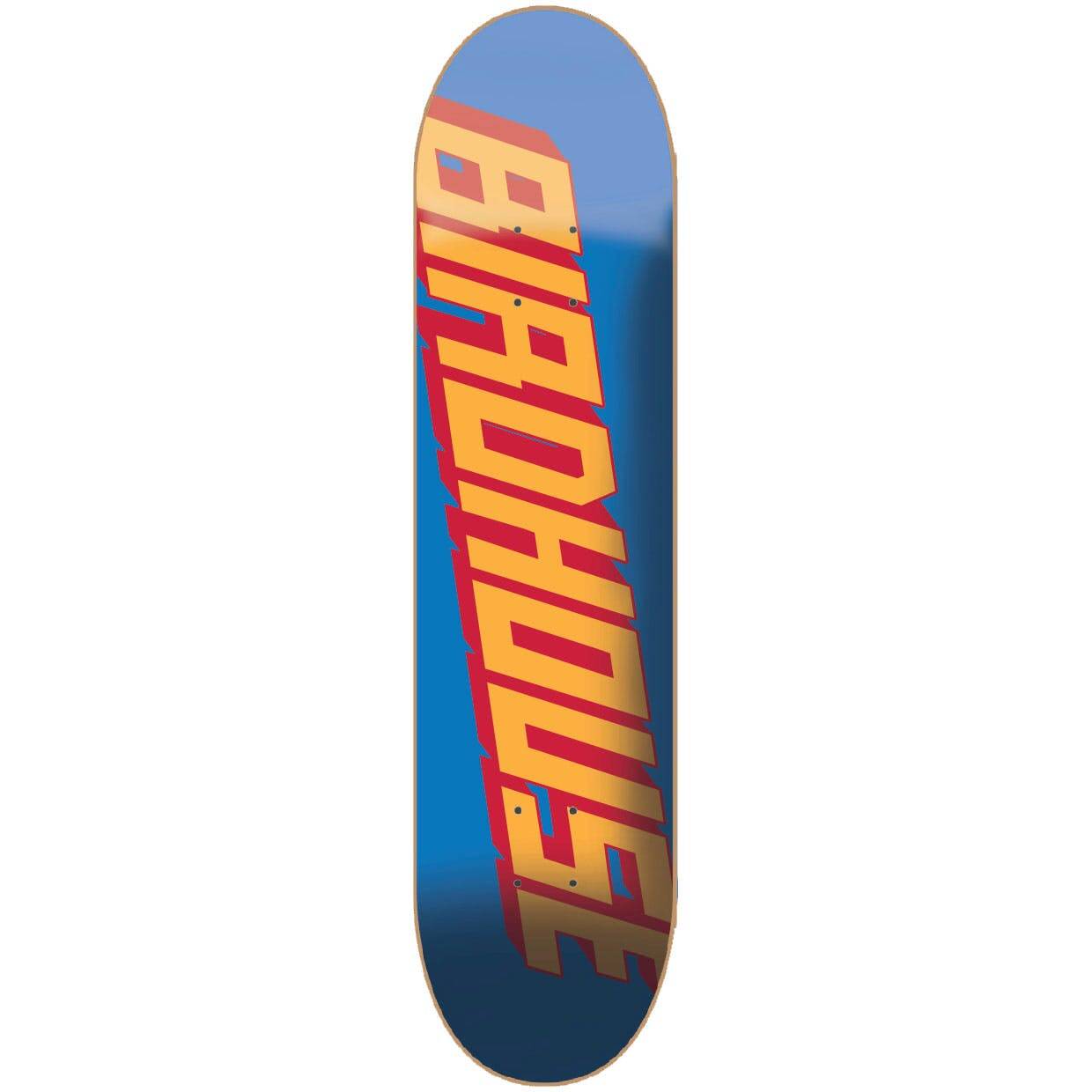 Birdhouse Type Logo Custom Skateboard - Blue 8''