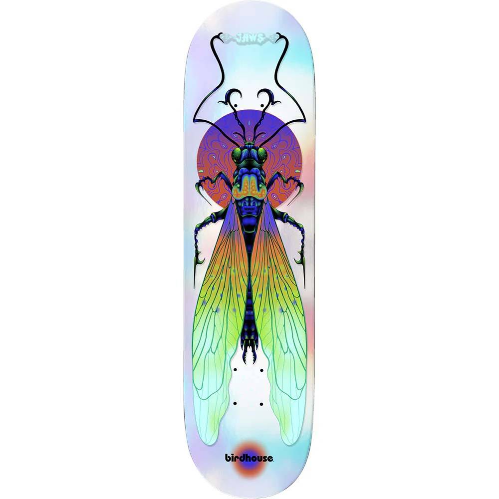 Birdhouse Pro Skateboard Deck - Jaws Ilham Insects 8.38"