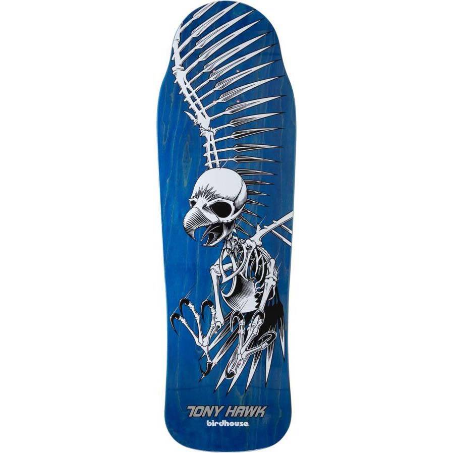 Birdhouse Full Skull 2 Old School Skateboard Deck - 9.75"