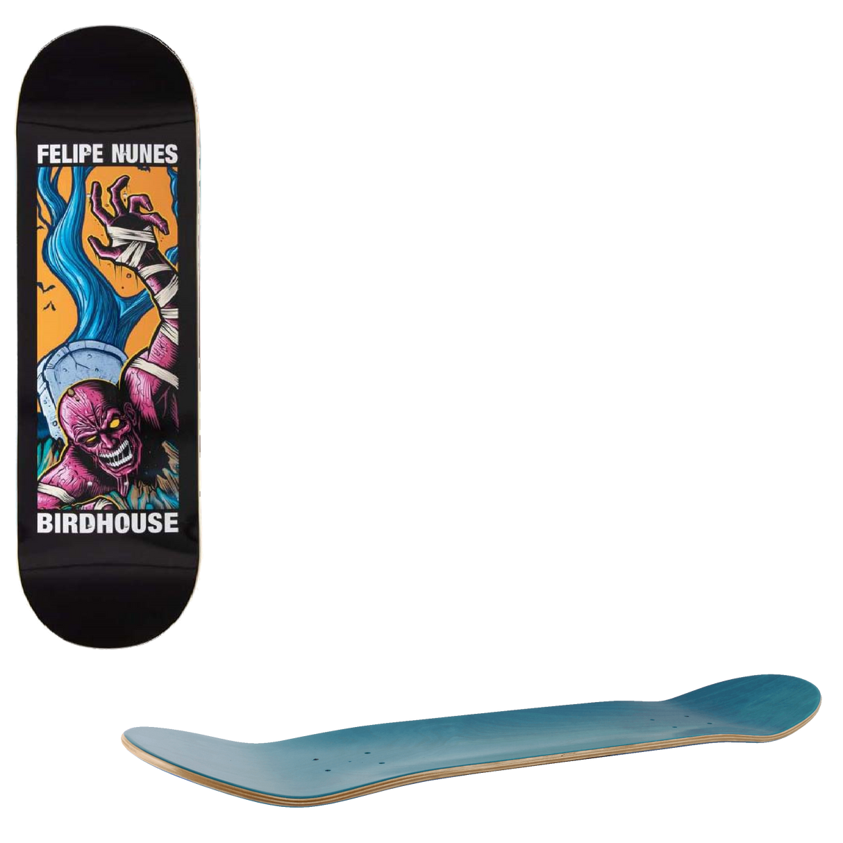 Birdhouse Second Life Skateboard Deck - Nunes 8.25"