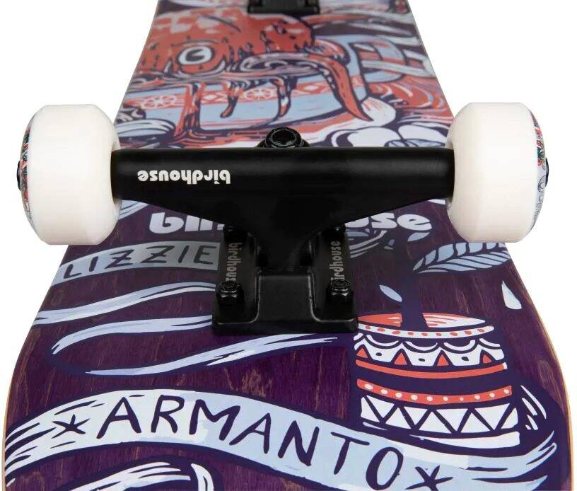 Birdhouse Stage 3 Armanto Favourites Complete Skateboard - Purple 7.75''